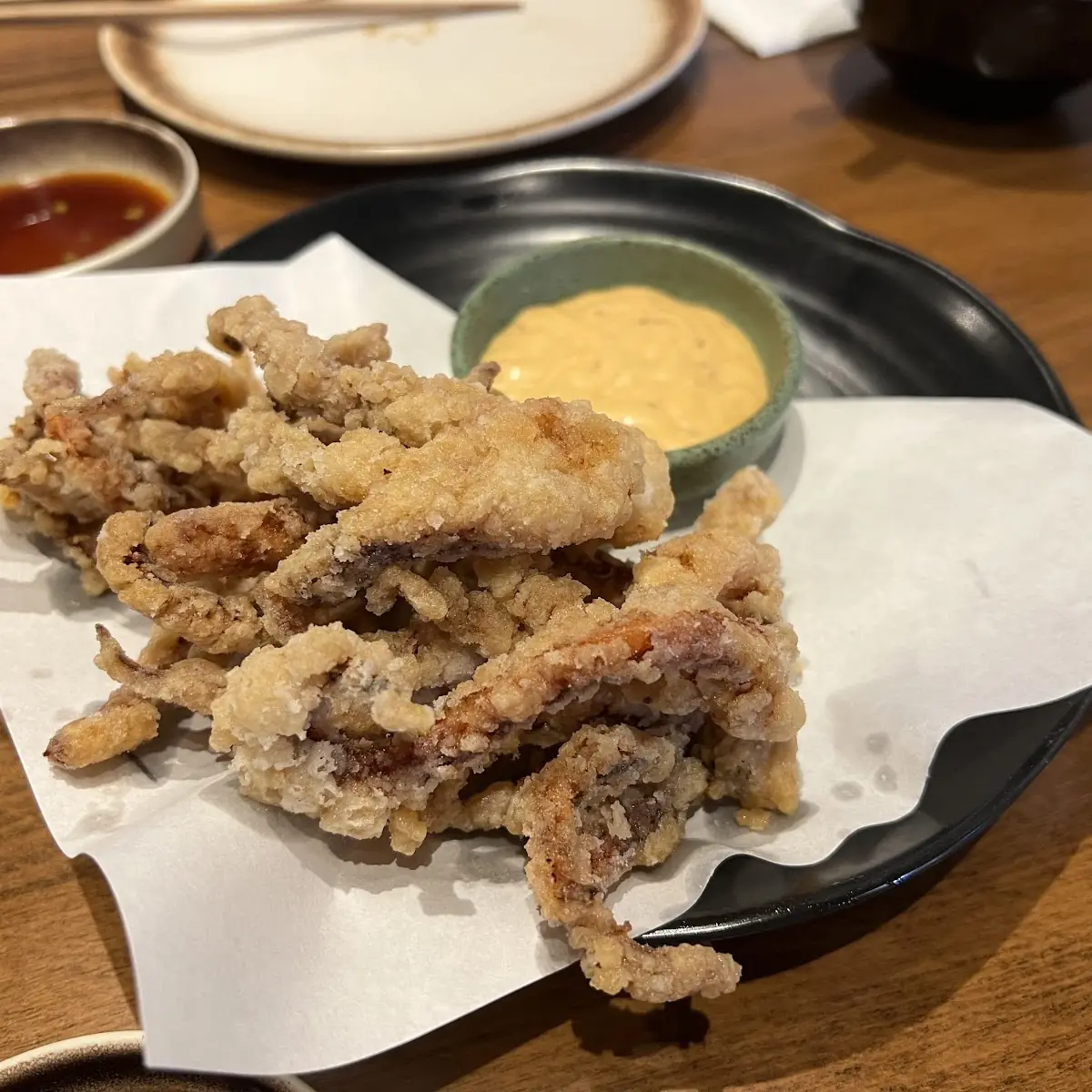 geso karaage 頭台 炸尤魚